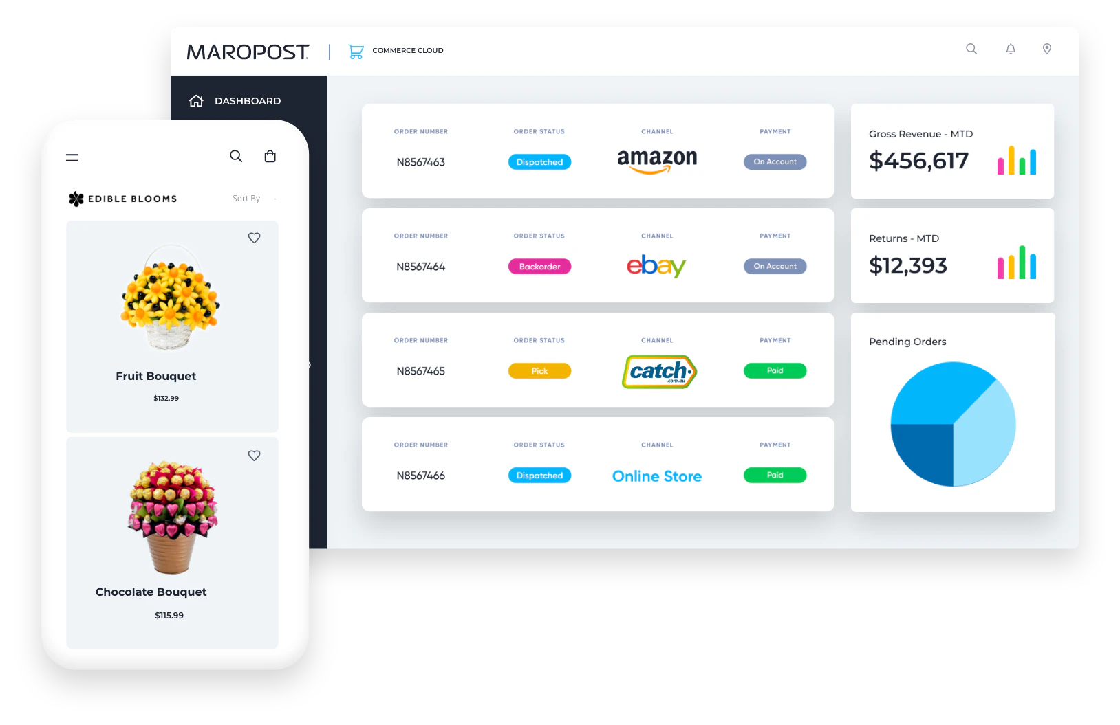 screenshot of Maropost Commerce Cloud
